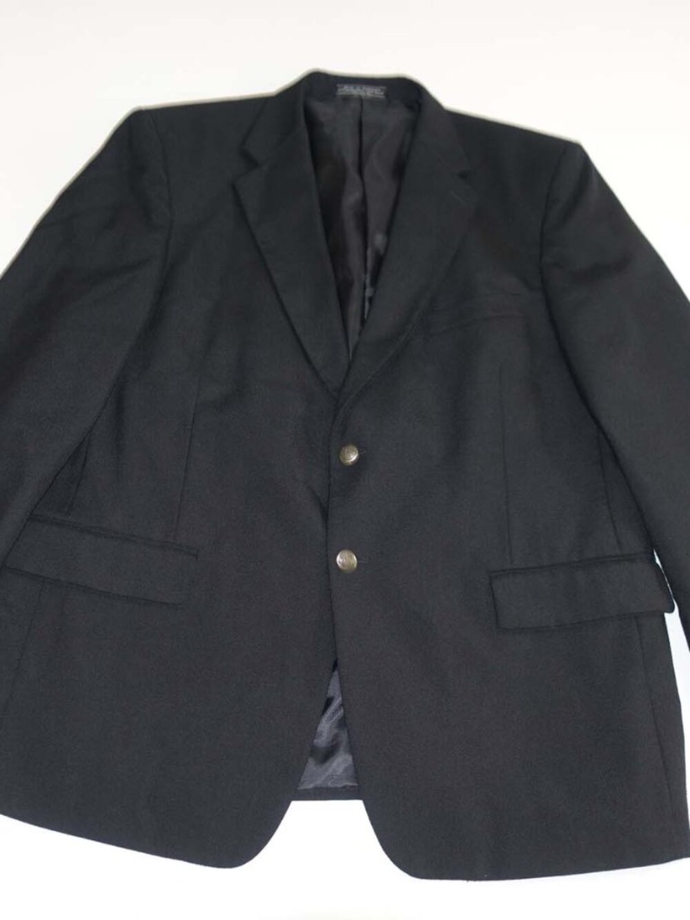 Bert Pulitzer Men's 2 Button Blazer Size 46 Regular Black 2 Button Jacket 46R